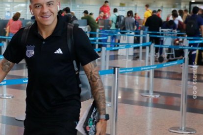 El volante uruguayo Diego García fue convocado para el duelo de vuelta de la Copa Sudamericana entre Emelec y Defensa y Justicia.