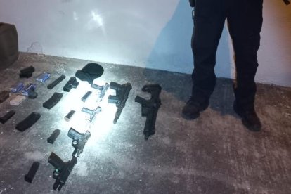 El armamento fue ingresado a las bodegas de la Policía, de acuerdo a información de la entidad.