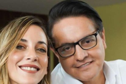 Andrea González y Fernando Villavicencio.