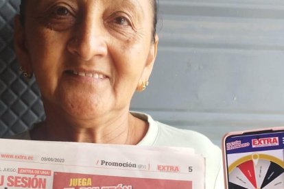 Martha confirma que la mecánica es sencilla, su nieta le ayudó al principio, luego ella se fue de largo...