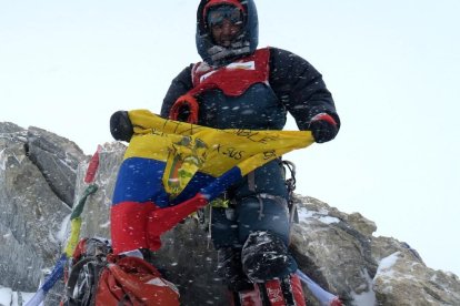 Santiago Quintero, montañista ecuatoriano.