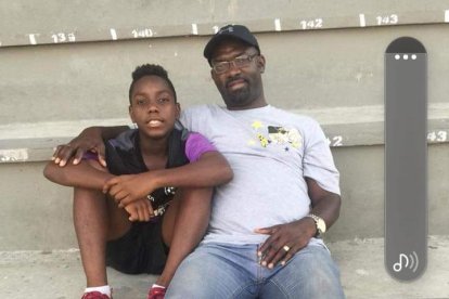 Carlos Obando y su pequeño Allen, era el comienzo de la historia.