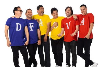 David Reinoso, Francisco Pinoargotti, Andrés Garzón, Oswaldo Segura,Víctor Aráuz y Álex Vizuete,