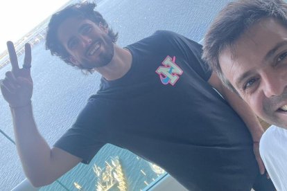 Pagano tras una jornada de trabajo con Leo que empieza a las 17:00.