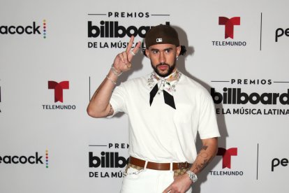 Bad Bunny en los premio Billboard 2023.