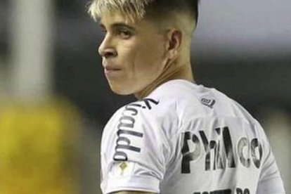 Yeferson Soteldo, en Santos FC.
