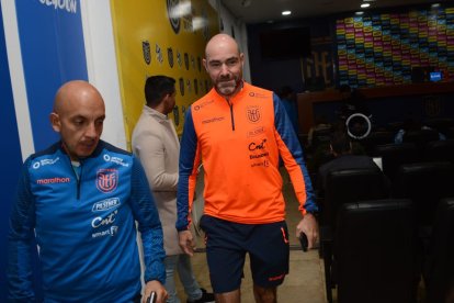 Félix Sánchez Bas, seleccionador de Ecuador.