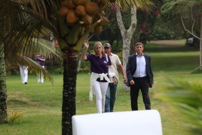 Annabella Azín, madre de Daniel Noboa.