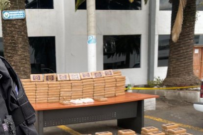 La Policía informó, en rueda de prensa, que la droga iba hacia una ciudad de la Costa.