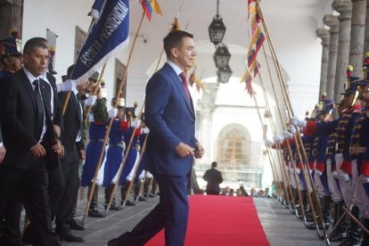 El presidente electo, Daniel Noboa, ya trabaja en el proceso de transición con el gobierno saliente de Guillermo Lasso.