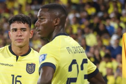 Kendry Páez (izq.) incluso juega ya en la selección absoluta de Ecuador.