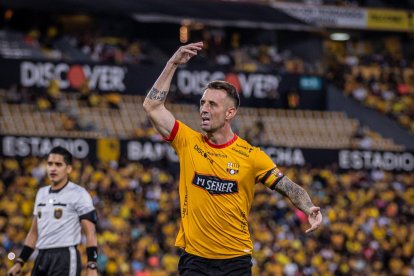 Damián Díaz destacó con sus pases en el triunfo ante El Nacional.