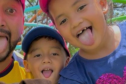 Jerry Robalino y sus amores, sus hijos, los fans favoritos.