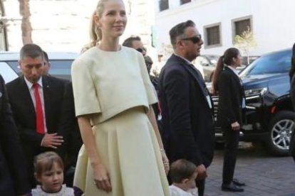 Los hijos de Daniel Noboa se robaron el show.