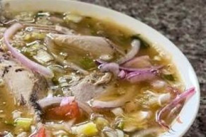 El encebollado es el plato típico para la resaca.