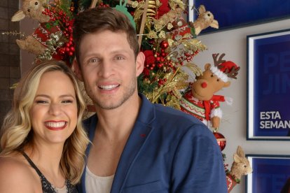 Kimberly Cedeño y Julián Campos se dieron a conocer en el programa 'Calle 7'.