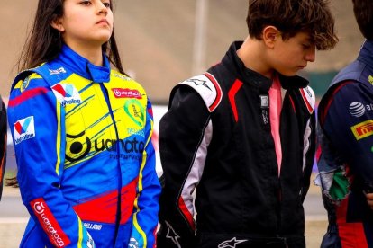 La piloto contó que en su mayoría, en las carreras compite con más hombres que mujeres.