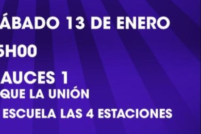 El evento en beneficio del joven se realizará en la tarde del sábado 13 de enero.