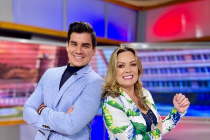 Úrsula Strenge e Isaac Delgado trabajaron juntos en 2021.