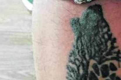 Tatuaje inspirado en la banda mexicana Panda.