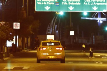 El toque de queda rigue en Guayaquil.