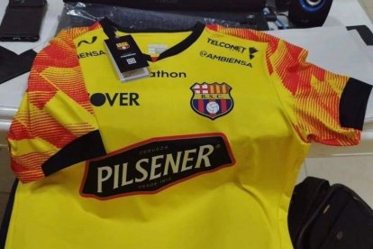 La nueva camiseta de Barcelona para LigaPro y Copa Libertadores.