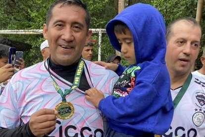 Danny Espinoza hizo el gol del campeonato para Gran Colombia.