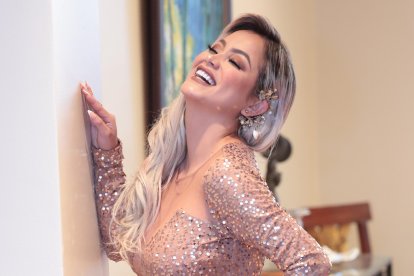 Maggy Prado confiesa que tiene cuerpo para vestirse muy sexy.