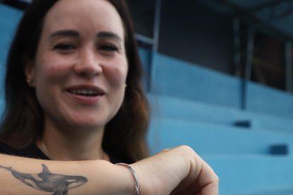 Tras su inolvidable encuentro con orcas, optó por inmortalizar ese momento con un tatuaje.