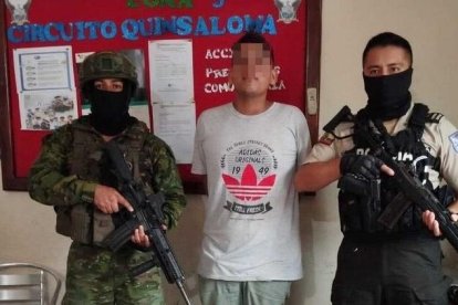Un hombre fue detenido en operativos en Quevedo.