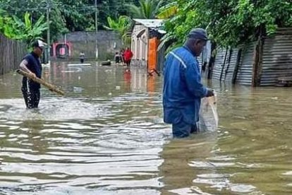 Las lluvias causan estragos en Esmeraldas.