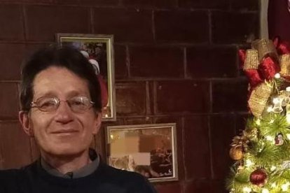 Imagen de la última Navidad de Raúl Carpio con sus allegados