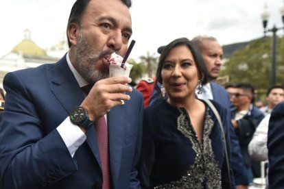 Pabel Muñoz, alcalde de Quito.