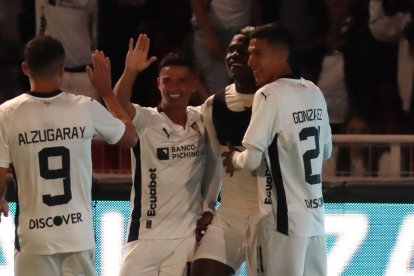 Los jugadores de Liga de Quito quedaron listos para afrontar su estreno en 2024.