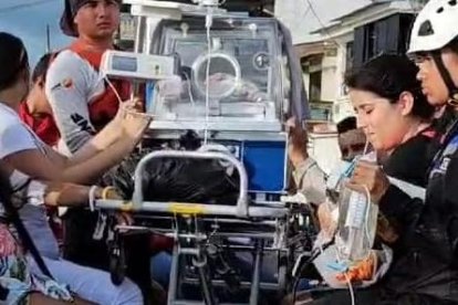 Los neonatos fueron trasladados.