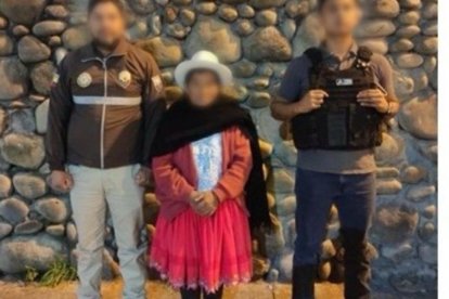 En la Policía informaron que la señora fue ubicada en una carretera.