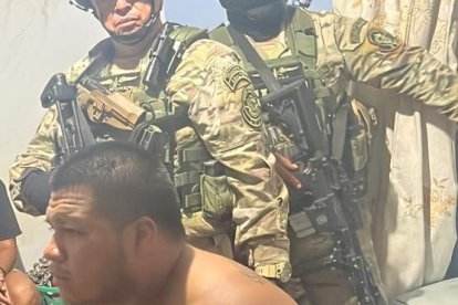 Policía y Fiscalía peruana estuvieron a cargo de los allanamientos.