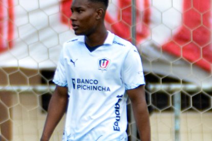 Óscar Zambrano, jugador de Liga.