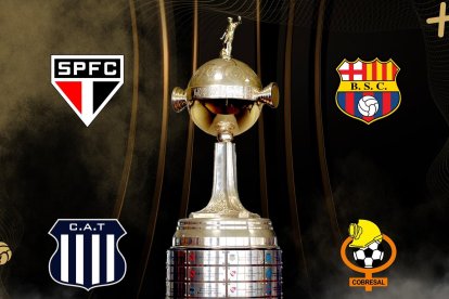 Barcelona está en el Grupo B de la Copa Libertadores 2024.