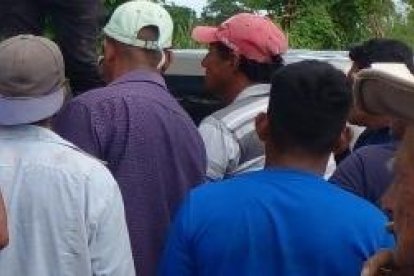 Habitantes del recinto Guare Firme especulaban sobre lo que le pudo haber ocurrido al hombre.