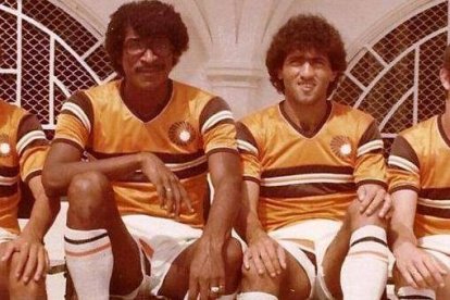 El Zapatón Klinger en su paso por Filanbanco.