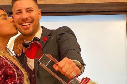 Miguel Melfi y Andreína Bravo se conocieron en el reality turco 'El poder del amor'.