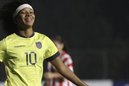 Doménica Arboleda lleva 4 goles en el Sudamericano.