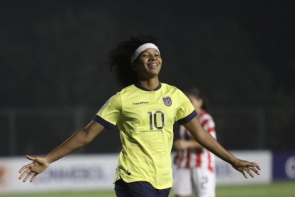 Doménica Arboleda lleva 4 goles en el Sudamericano.