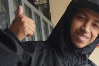 Esta fue la última foto que se tomó César antes de que lo hallaran sin vida.