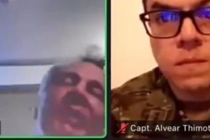 El exfuncionario mantuvo su posición de ser un perseguido político.