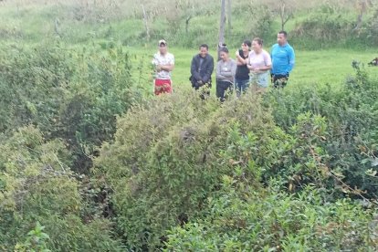 Los moradores no identificaron a la víctima como algún morador del sector