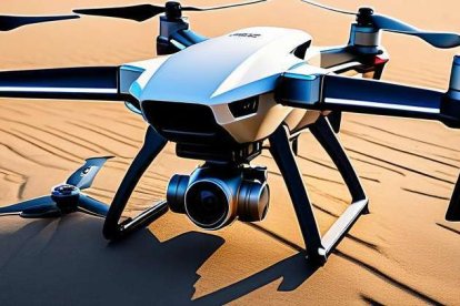 Referencial. Imagen similar del dron utilizado para esta estrategia