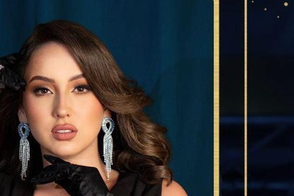 La foto de la candidata de Pasaje promocionada en la página de una red social de la Alcaldía.