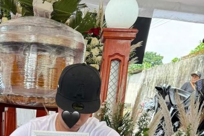 En el sitio del velorio de Santiago Maquilón hubo incertidumbre.